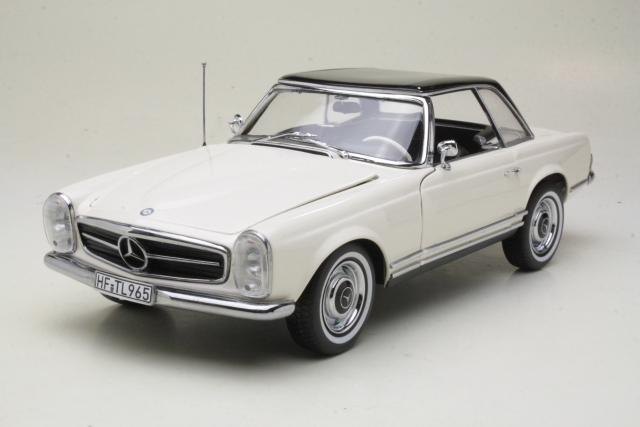 Mercedes 230SL (w113) Spider 1963, white