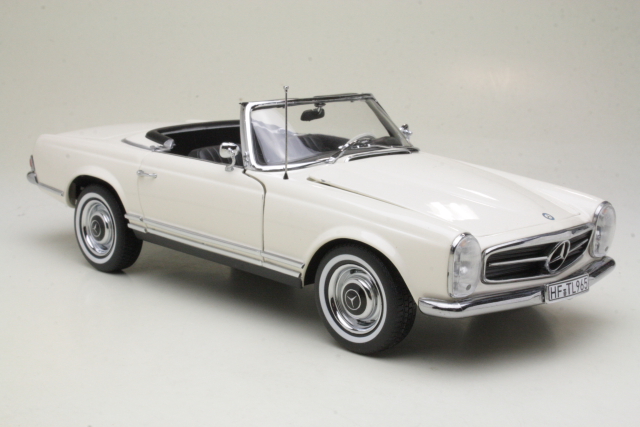 Mercedes 230SL (w113) Spider 1963, white