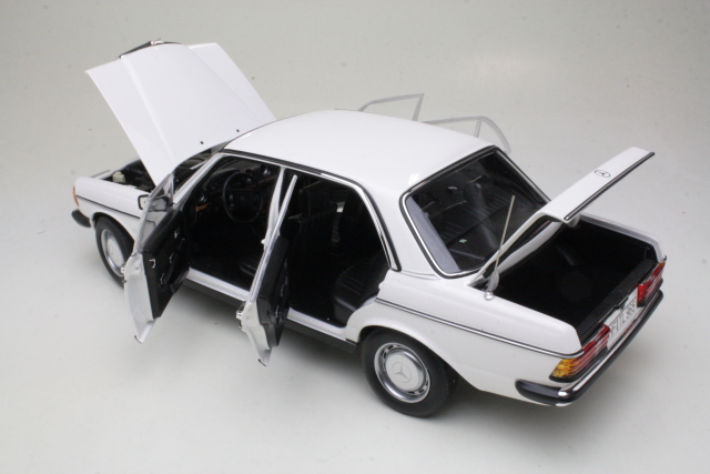 Mercedes 200E (w123) 1982, valkoinen