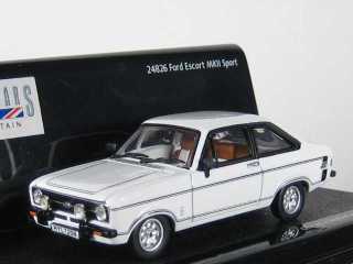 Ford Escort MK2 1600 Sport 1976, valkoinen