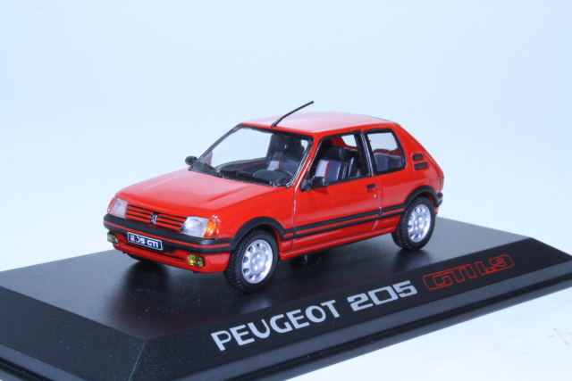 Peugeot 205 GTi 1988, red