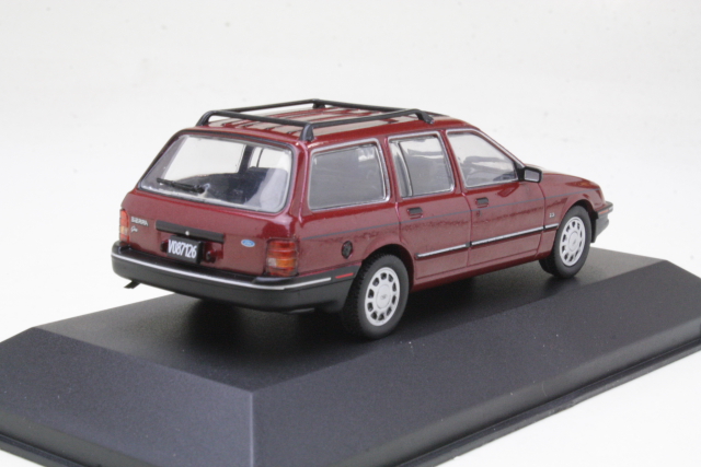 Ford Sierra Ghia Rural 1988, tummanpunainen