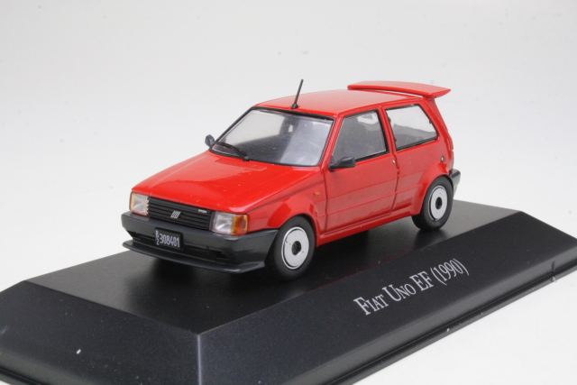 Fiat Uno EF 1990, red