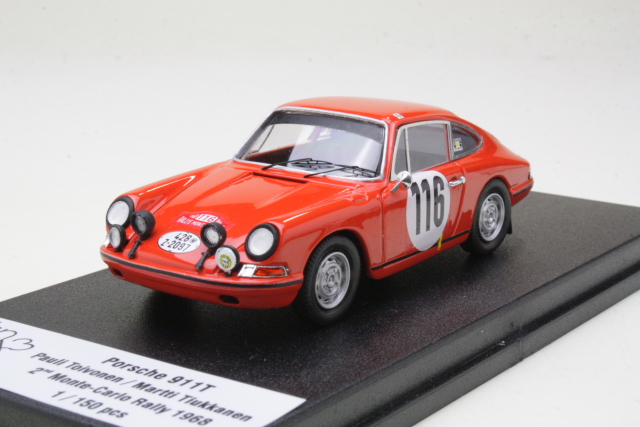 Porsche 911T, Monte Carlo 1968, P.Toivonen, no.116