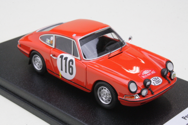 Porsche 911T, Monte Carlo 1968, P.Toivonen, no.116