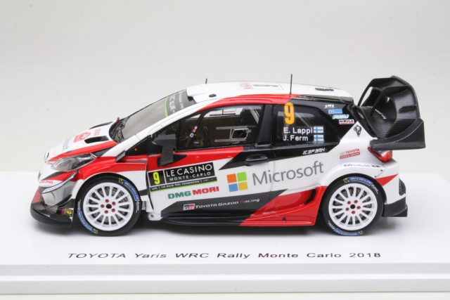 Toyota Yaris WRC, 7th. Monte Carlo 2018, E.Lappi, no.9