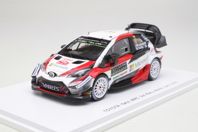 Toyota Yaris WRC, 3rd. Monte Carlo 2018, J-M.Latvala, no.7