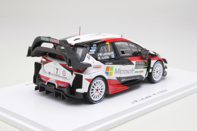 Toyota Yaris WRC, 3rd. Monte Carlo 2018, J-M.Latvala, no.7