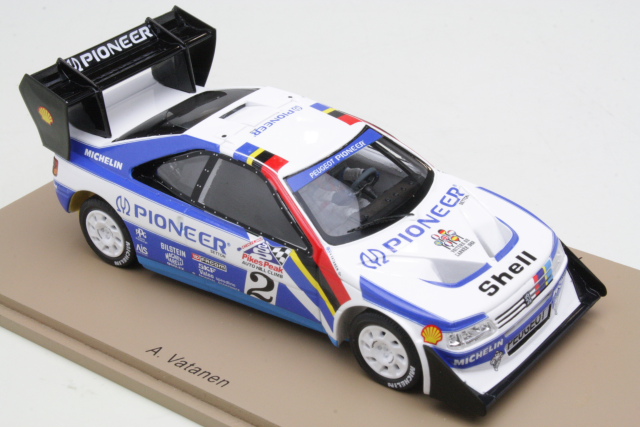 Peugeot 405 T16, 1st. Pikes Peak 1988, A.Vatanen, no.2