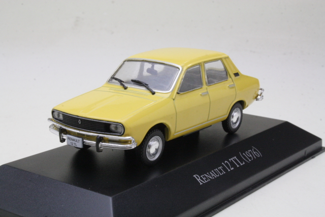 Renault 12 TL 1976, yellow