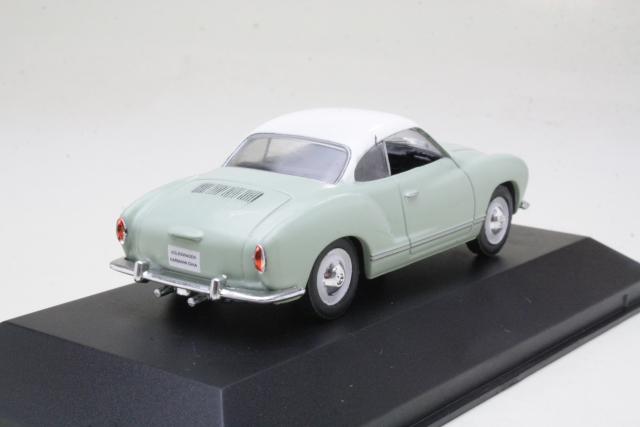 VW Karmann Ghia 1959, green/white