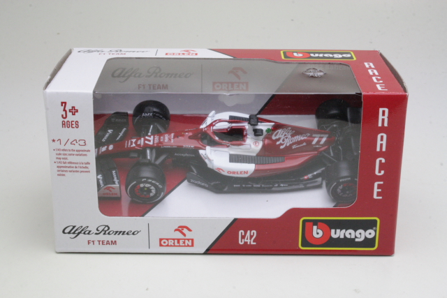 Alfa Romeo C42, Bahrain GP 2022, V.Bottas, no.77