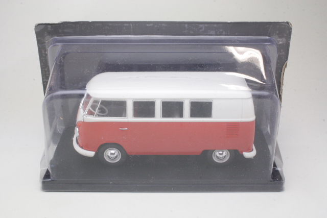 VW T1 Minibus 1965, orange/white