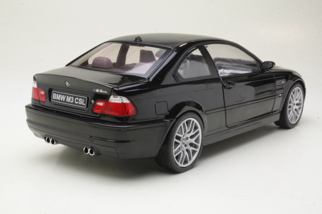 BMW M3 CSL (e46) Coupe 2003, musta