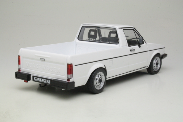 VW Caddy Mk1 1982, valkoinen - Sulje napsauttamalla kuva
