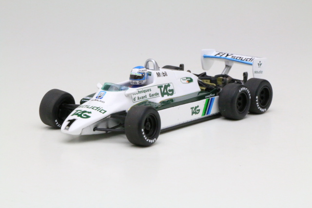 Williams Ford FW08-6W "6-Wheeler" 1982, K.Rosberg - Sulje napsauttamalla kuva