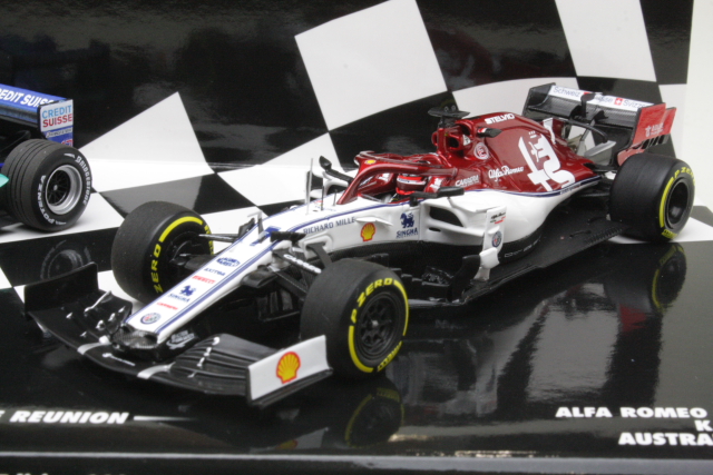 2-car set, Sauber C20 2001 / Alfa Romeo C38 2019, K.Raikkonen - Sulje napsauttamalla kuva