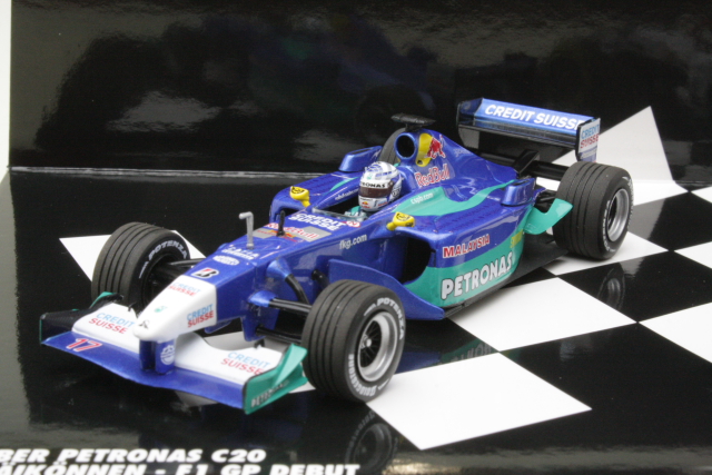 2-car set, Sauber C20 2001 / Alfa Romeo C38 2019, K.Raikkonen - Sulje napsauttamalla kuva