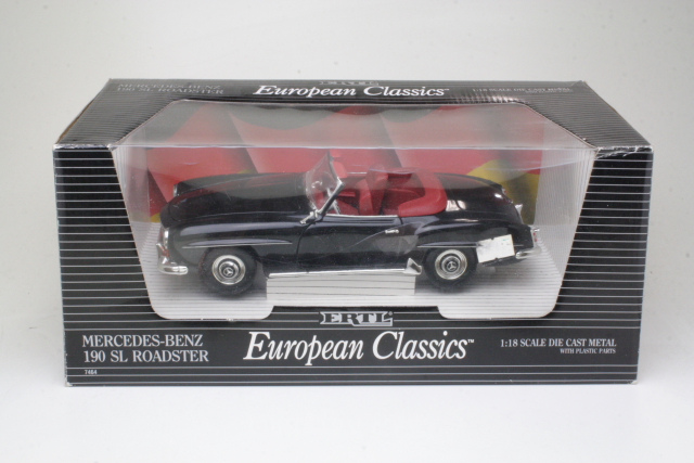Mercedes 190 SL Roadster, black