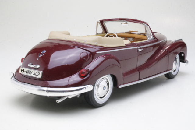 BMW 502 1954, tummanpunainen