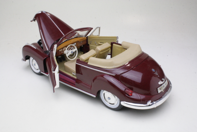 BMW 502 1954, tummanpunainen