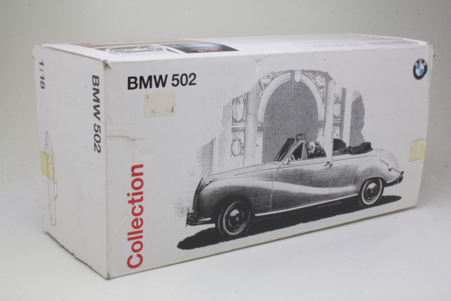 BMW 502 1954, tummanpunainen