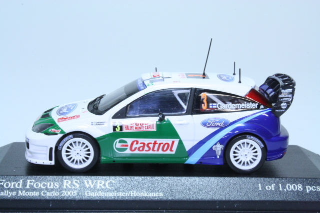 Ford Focus RS WRC, 2nd. Monte Carlo 2005, T.Gardemeister, no.3 - Sulje napsauttamalla kuva