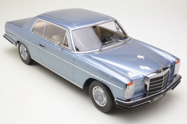 Mercedes 280C/8 (w114) Coupe 1969, vaaleansininen