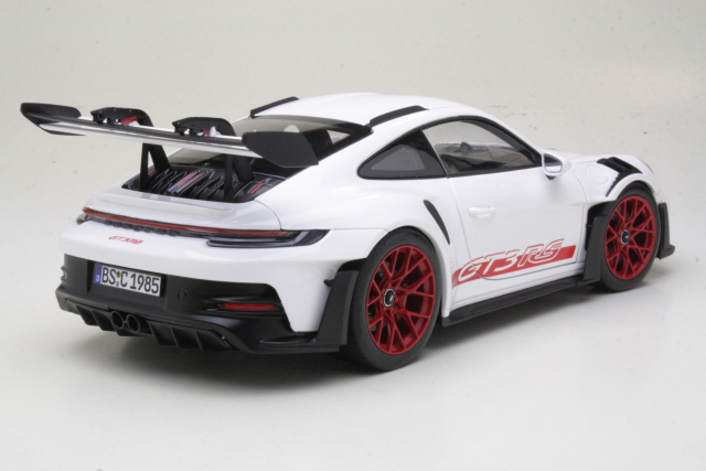 Porsche 911 GT3 RS 2022, white/red