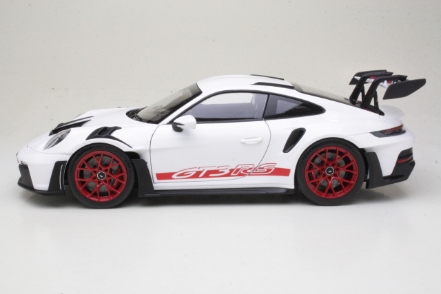 Porsche 911 GT3 RS 2022, white/red