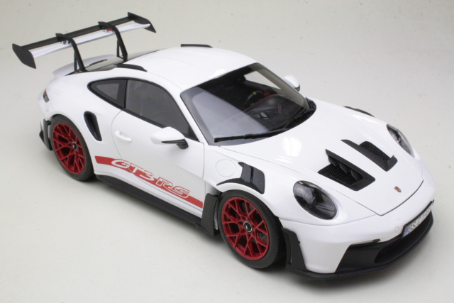 Porsche 911 GT3 RS 2022, white/red