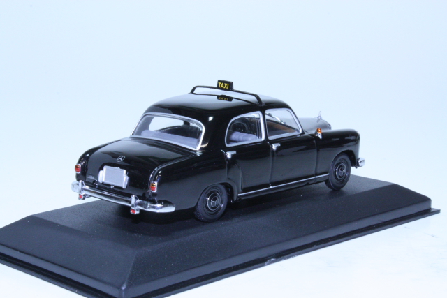 Mercedes 180 (w120) Ponton 1953 Taxi, musta