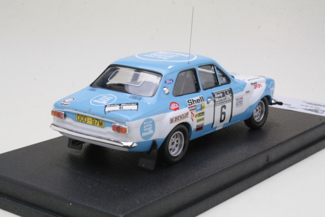 Ford Escort Mk1 RS1600, RAC 1973, H.Mikkola, no.6