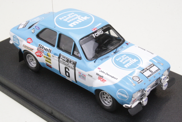 Ford Escort Mk1 RS1600, RAC 1973, H.Mikkola, no.6