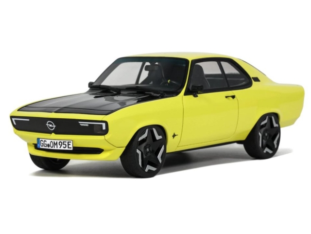 Opel Manta GSE Elektromod 2021, keltainen