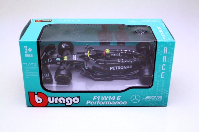 Mercedes AMG W14E, F1 2023, L.Hamilton, no.44