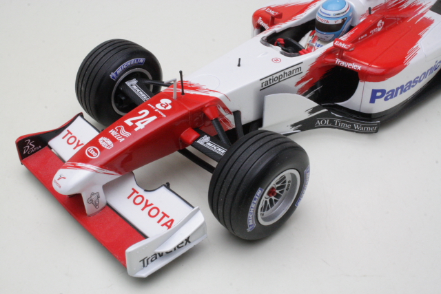 Toyota TF102, F1 2002, M.Salo, no.24