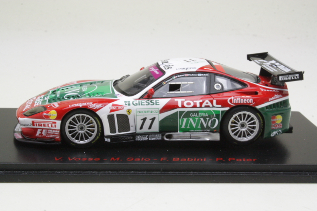 Ferrari 575M, Spa 24h, M.Salo/V.Vosse/F.Babini/P.Peter, no.11