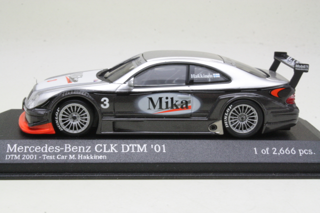 Mercedes CLK, DTM Test Car 2001, M.Hakkinen, no.3