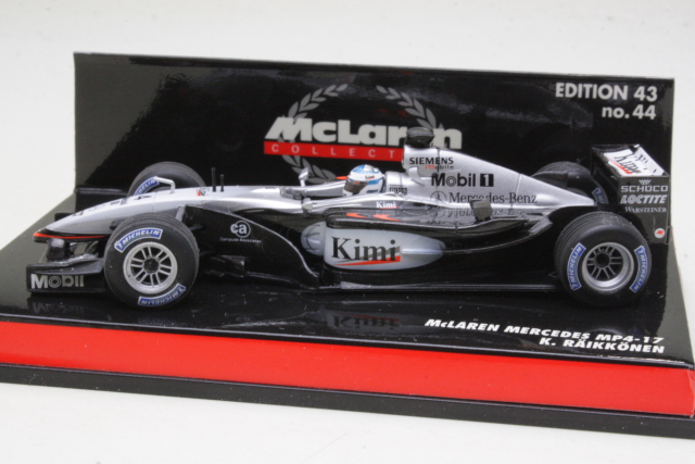 McLaren MP4/17, F1 2002, K.Räikkönen, no.4