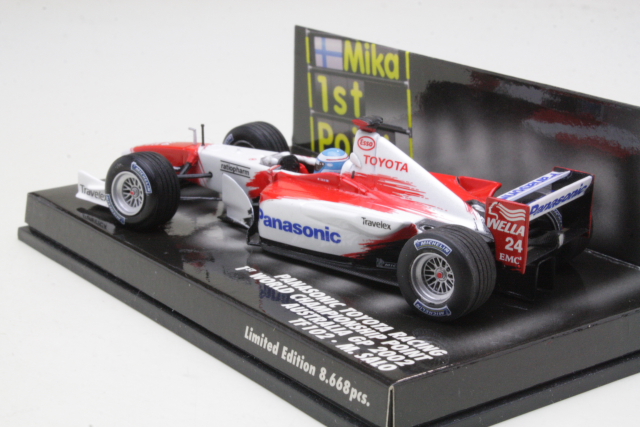 Toyota TF102, Australian GP 2002, M.Salo, no.24