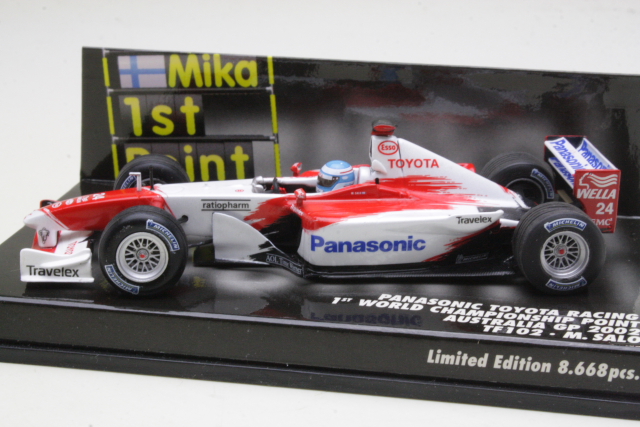 Toyota TF102, Australian GP 2002, M.Salo, no.24