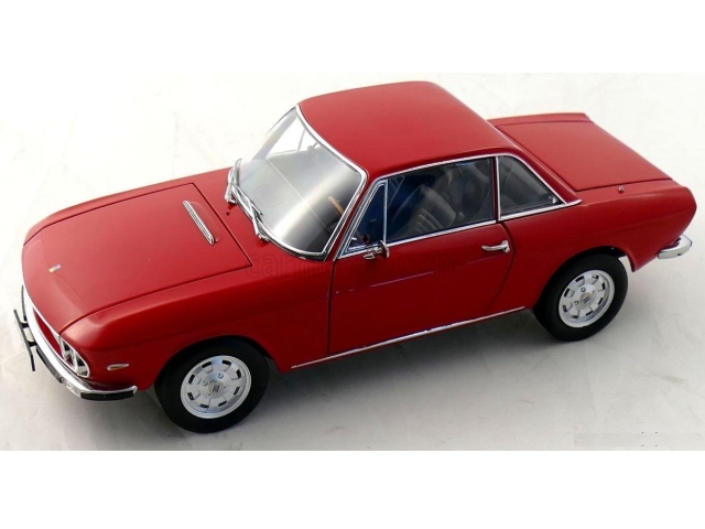 Lancia Fulvia 1600 HF Lusso 1971, red - Click Image to Close