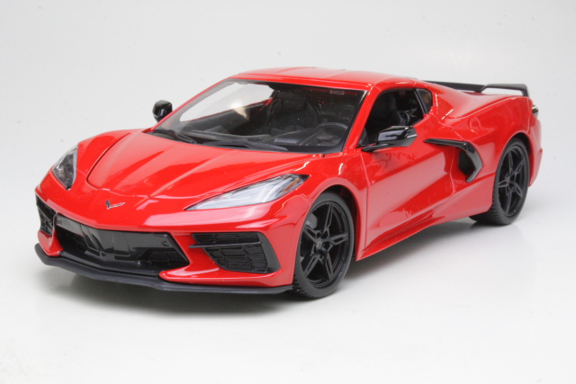 Chevrolet Corvette C8 Stingray 2020, punainen