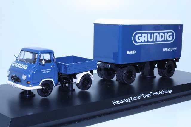 Hanomag Kurier Enser ja perävaunu "Grundig", sininen