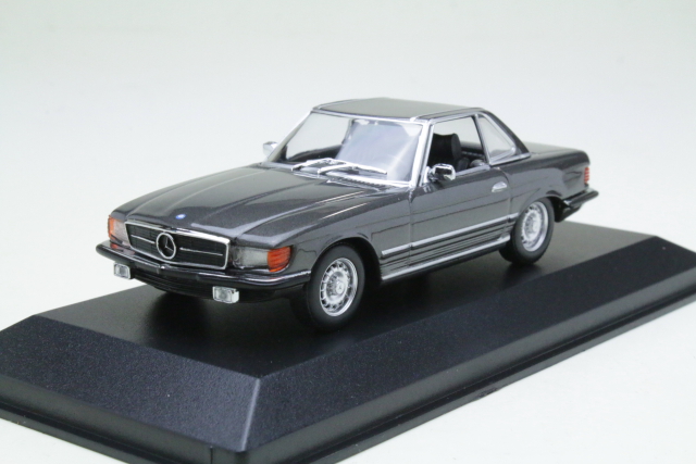 Mercedes 350 SL Cabriolet Hardtop (R107) 1974, harmaa