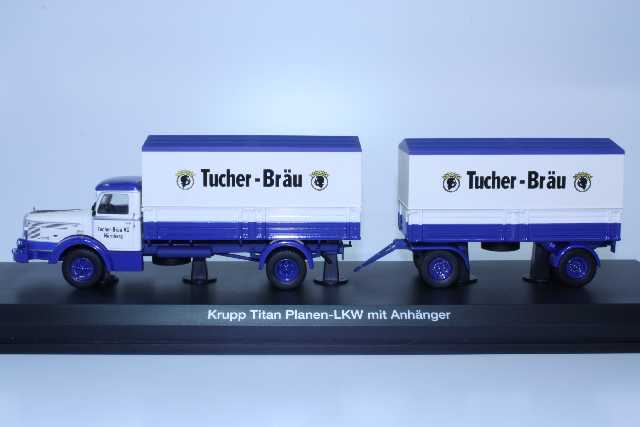 Krupp Titan PHZ "Tucher-Bräu", sininen/valkoinen