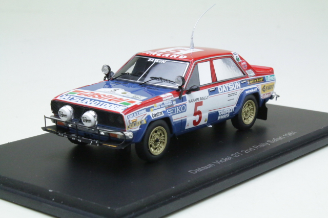 Datsun Violet GT, 2nd. Safari 1981, R.Aaltonen, no.5 - Sulje napsauttamalla kuva