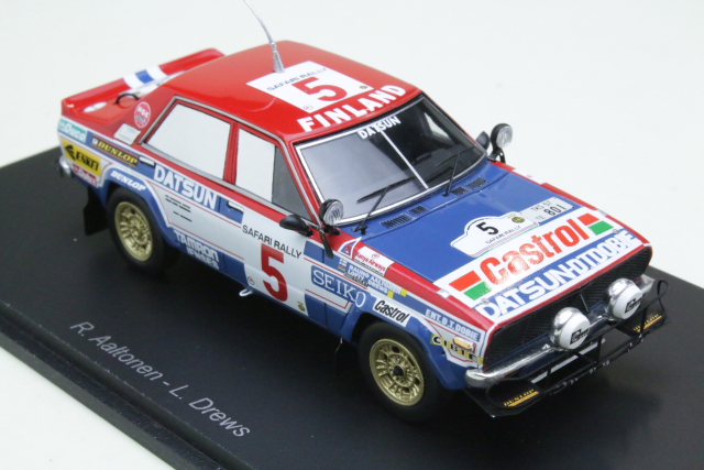 Datsun Violet GT, 2nd. Safari 1981, R.Aaltonen, no.5 - Sulje napsauttamalla kuva