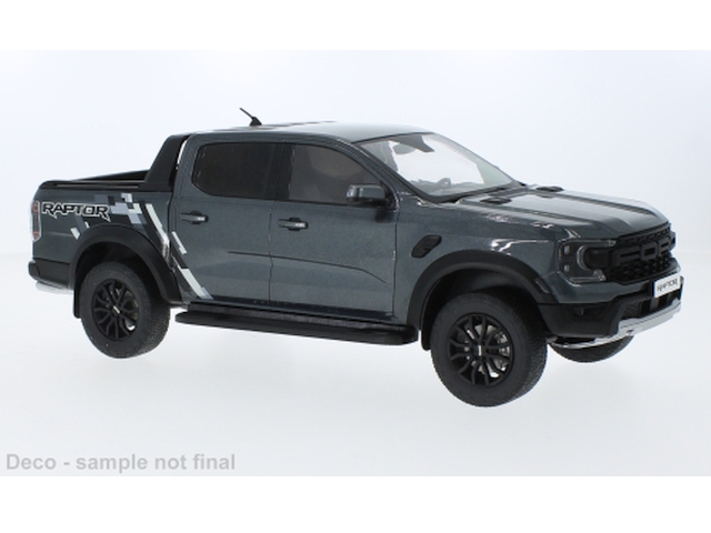 Ford Ranger Raptor 2023, tummanharmaa